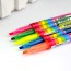 STABILO - 5 Pcs Colors Highlighter Fluorescent Marker Pen Twin Tip School Office