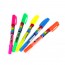 STABILO - 5 Pcs Colors Highlighter Fluorescent Marker Pen Twin Tip School Office