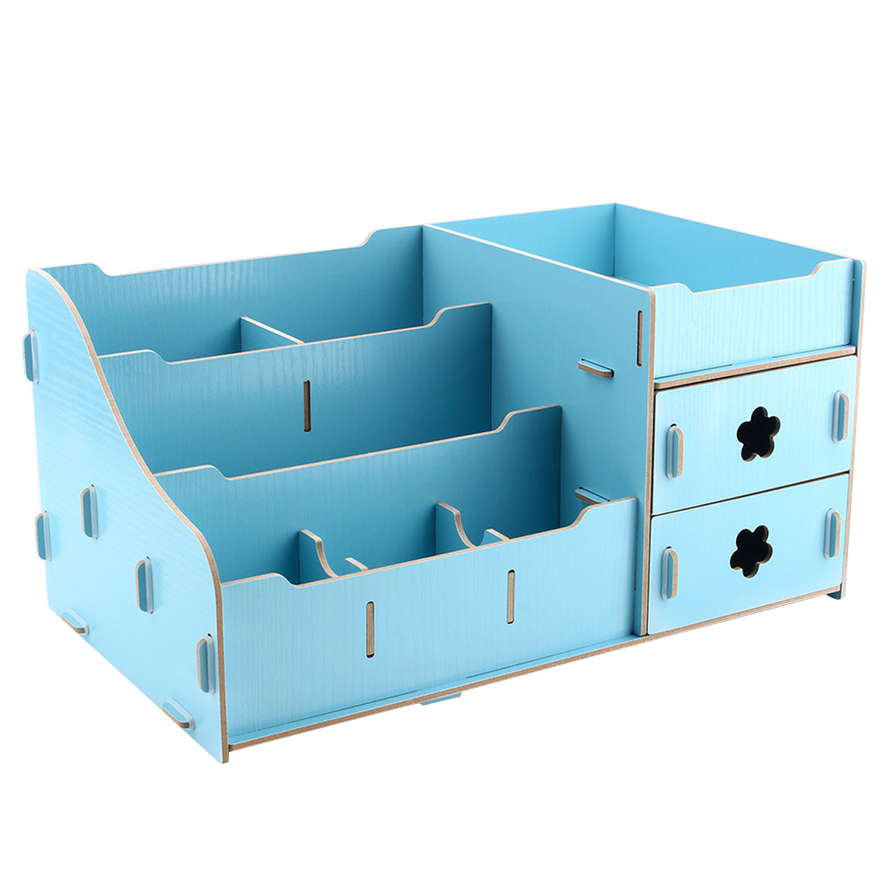 Oem Diy Organizer Box Storage Office Supplies Purple
