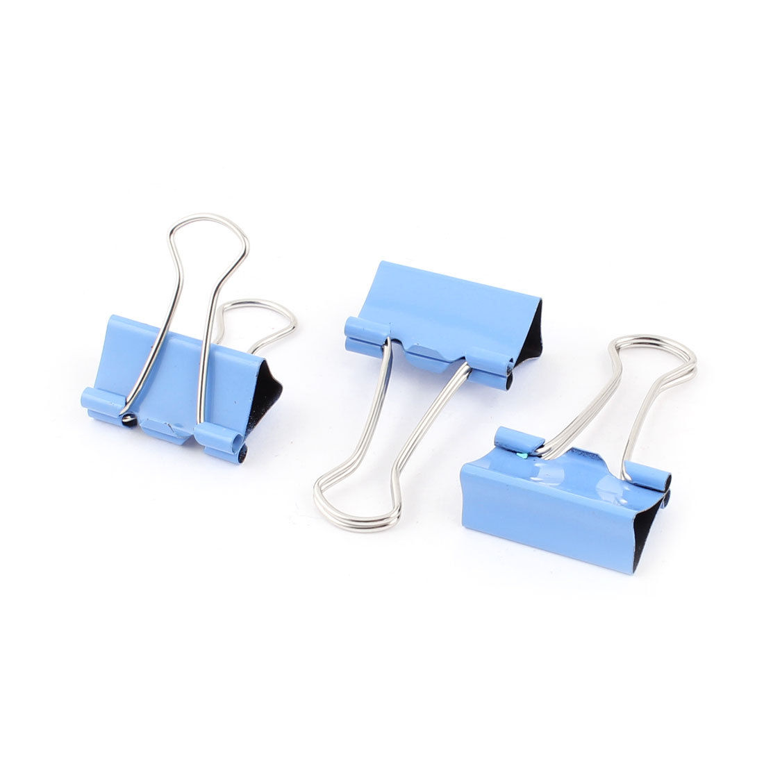 blue binder clips