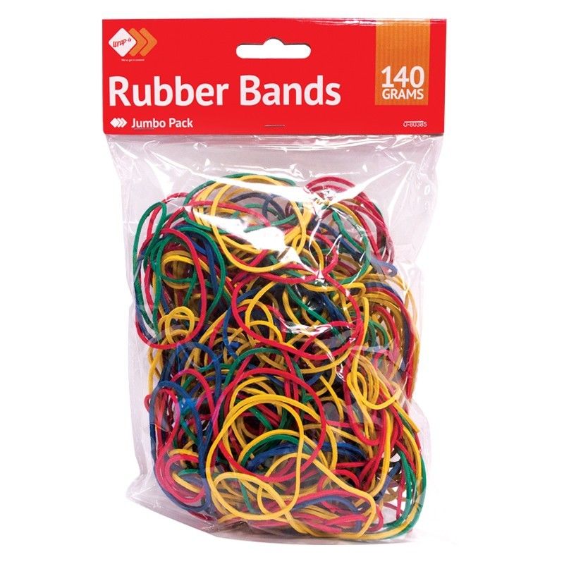 coloured elastic bands