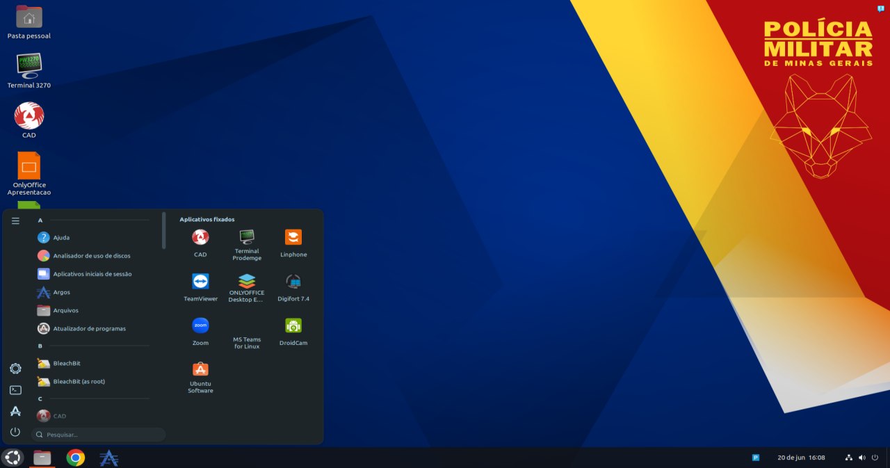 ONLYOFFICE Desktop Editors on Guará Linux: the default office suite for 22.000 employees of the Military Police of Minas Gerais